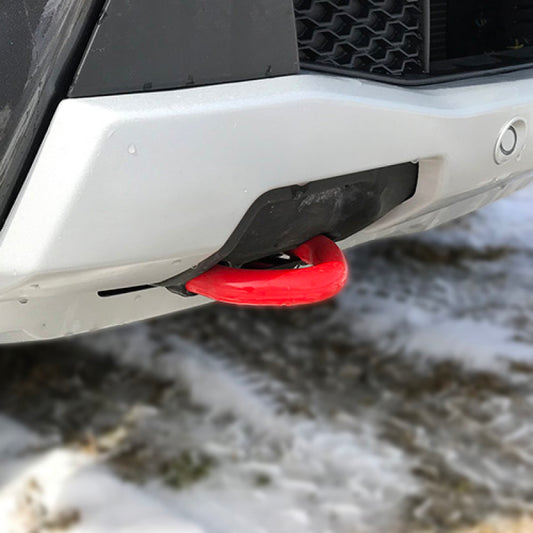 Ford Racing for 2019 Ford Ranger Front Tow Hooks - Pair - Red
