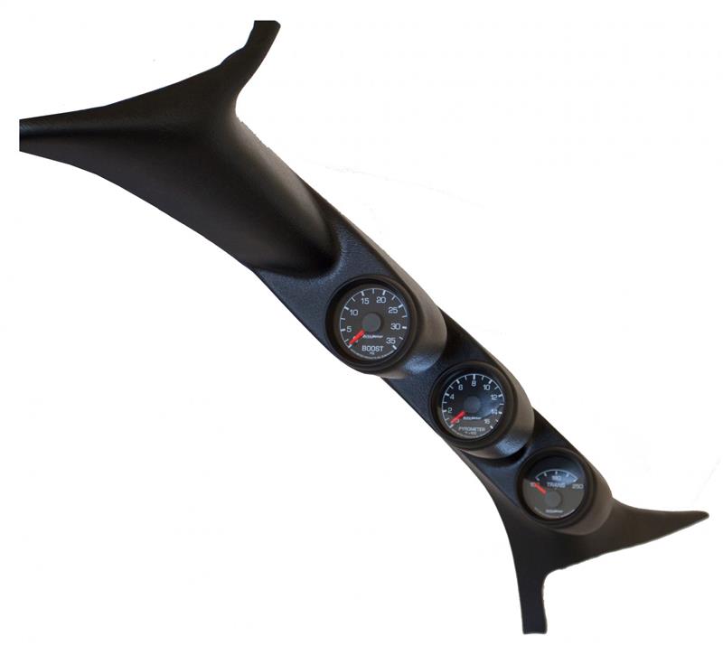 AutoMeter 7077 Factory Match Triple Pillar Gauge Kit for 1999-2007 Ford Super Duty