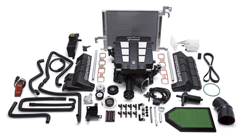 Edelbrock 1534 Supercharger Stage 1 - Street Kit 2011-2014 Chrysler Lx and Lc 5.7L Hemi with Tuner