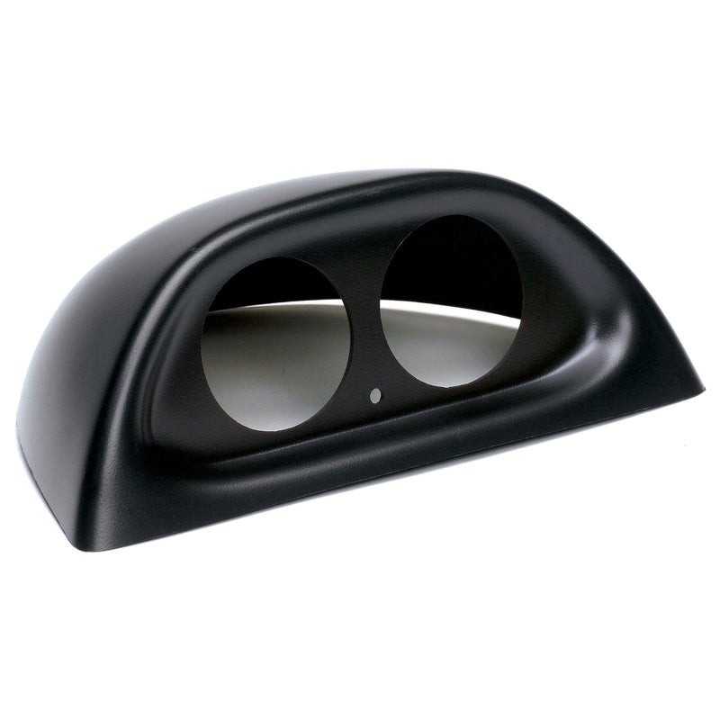 AutoMeter 10001 Black 2-1/16in Dual Dash Top Pod for 1994-2004 Ford Mustang