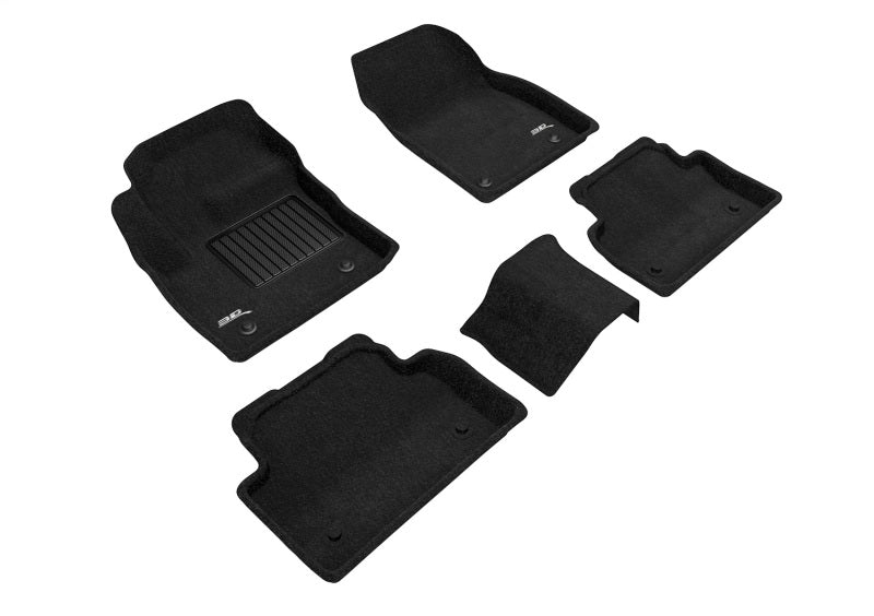 3D MAXpider Elegant Front & Rear Floor Mats for 2018-2024 Jaguar E-Pace