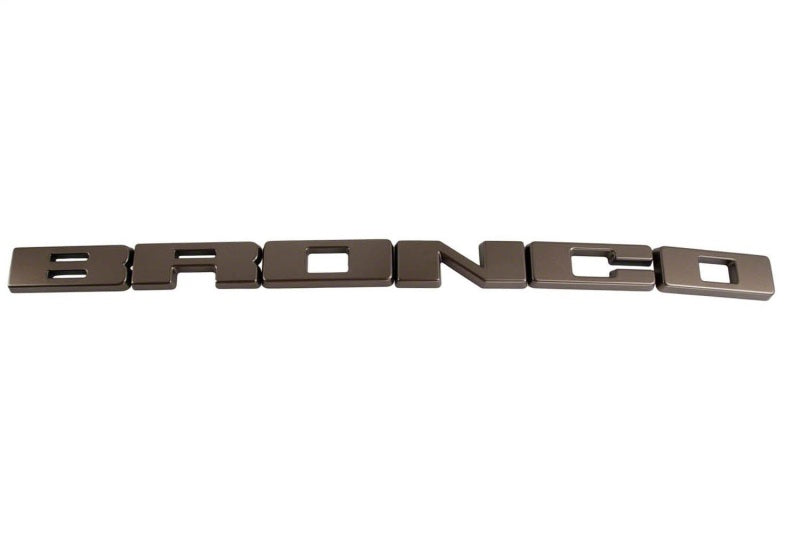Ford Racing for 2021-2026 Bronco Grille Lettering Overlay Kit - Bronze