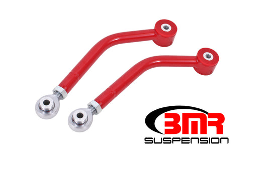 BMR 2008-2023 Challenger Upper Control Arms Single Adj. Rod Ends (Polyurethane) - Red