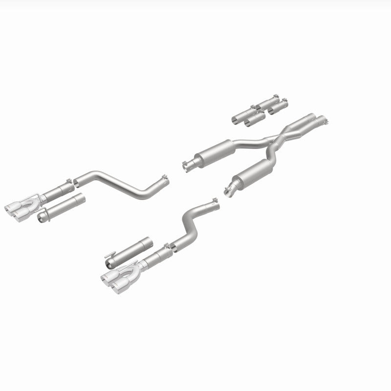 MagnaFlow 19367 2017+ Dodge Challenger 409 SS Polished 3in Quad Tips Cat-Back Exhaust - #19367