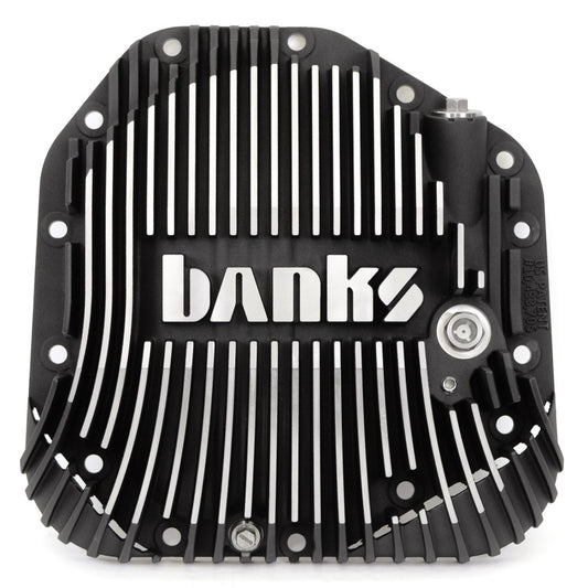 Banks Power Banks Differential Cover Kit, Dana M275, 2017-24 Ford F250/F350 SRW, Satin Black/Machined