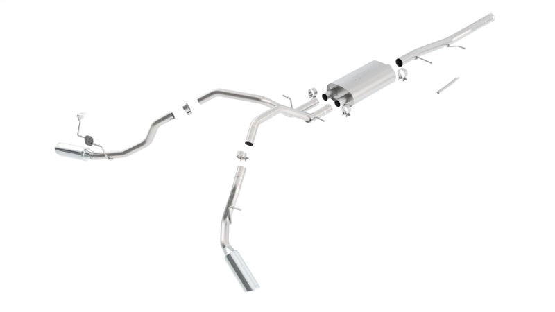 Borla 140341 09-11 Chevrolet Sierra 1500 WT/SLT/SLEi/XFE / Silverado 1500 WT/LT/LTZ/LS SS Catback Exhaust - #140341