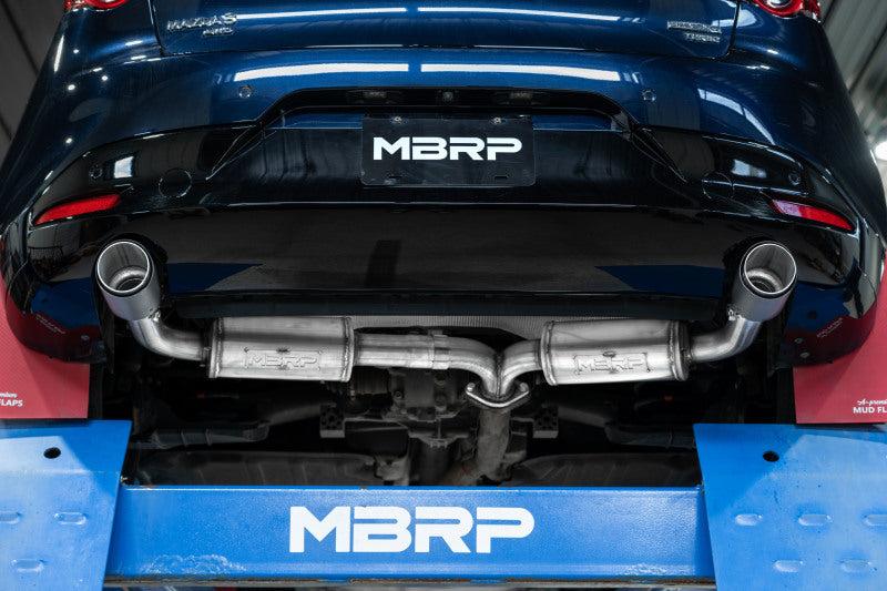 MBRP 19-23 Mazda 3 Hatchback T304SS 2.5in Axle-Back