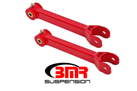 BMR 2016-2024 6th Gen Camaro Non-Adj. Upper Trailing Arms (Polyurethane) - Red