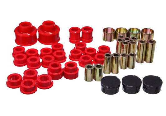 Energy Suspension for 2005-2009 Legacy Rear Control Arm Bushing Set - Red 19.3105R