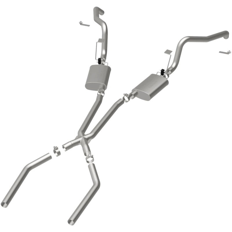 MagnaFlow 15896 Sys Cat-Back 67-72 F-Body 2.50inch w/Tru-X - #15896