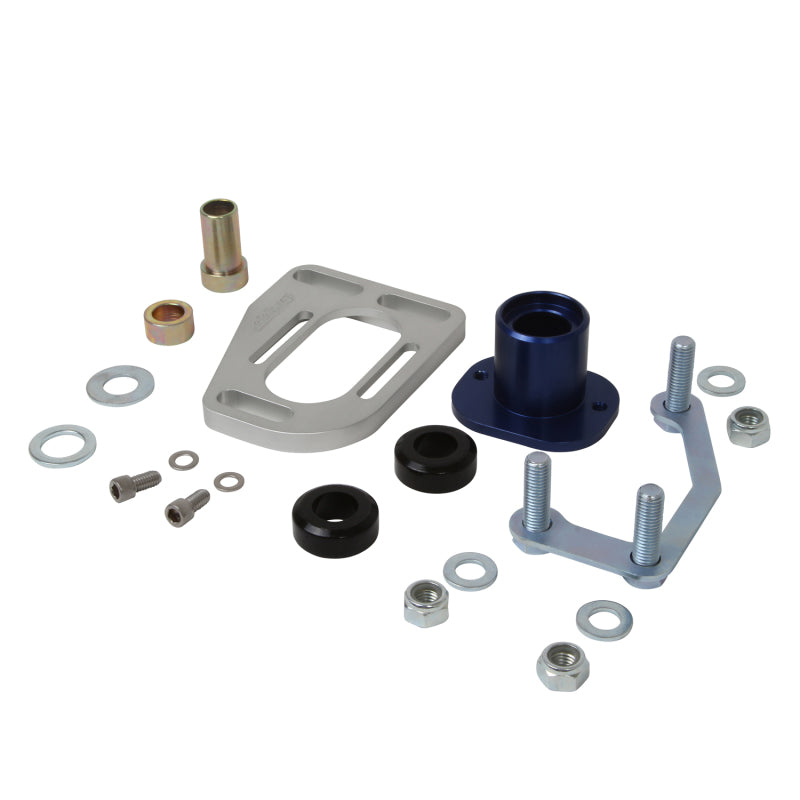 BBK Performance 2525 Caster Camber Plate Kit Silver Anodized for 1979-1993 Ford Mustang