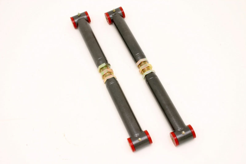 BMR 1982-2002 3rd Gen F-Body Xtreme Chrome Moly Lower Control Arms On-Car Adj. (Poly) - Black Hammertone