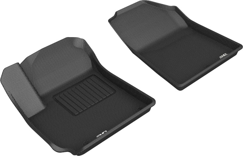 3D MAXpider Kagu Front Floor Mats for 2020 Kia Soul