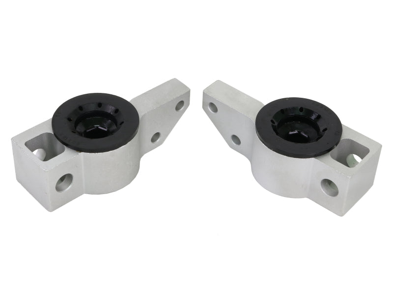 Whiteline W53514 Front Control Arm Lower Inner Rear Bushing Set for 2005-2018 Volkswagen Jetta, 2004-2014 Audi A3, 2004-2013 Audi A3 Quattro and More