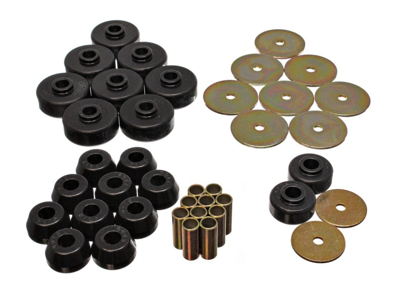 Energy Suspension for 84-88 Toyota 4-Runner Black Body Cab Mount Set 8.4102G