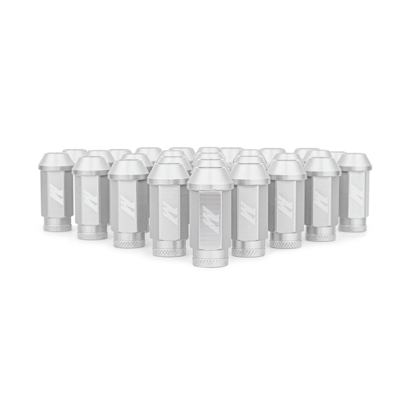 Mishimoto Aluminum Locking Lug Nuts M12x1.5 27pc Set Silver - #MMLG-15-27LSL