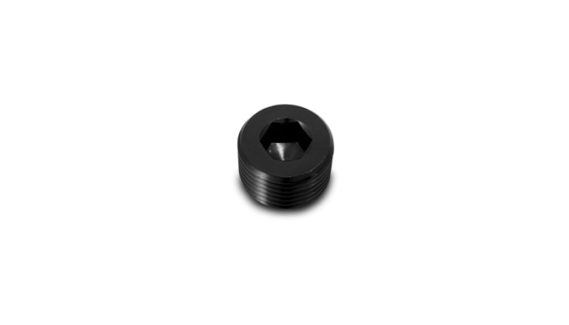 Vibrant 1/4in NPT Socket Pipe Plugs - Aluminum
