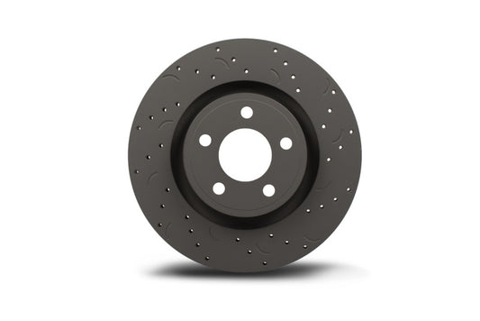 Hawk Performance HKC5174.418B Talon Cross-Drilled and Slotted Rotor and HPS 5.0 Brake Pad Kit