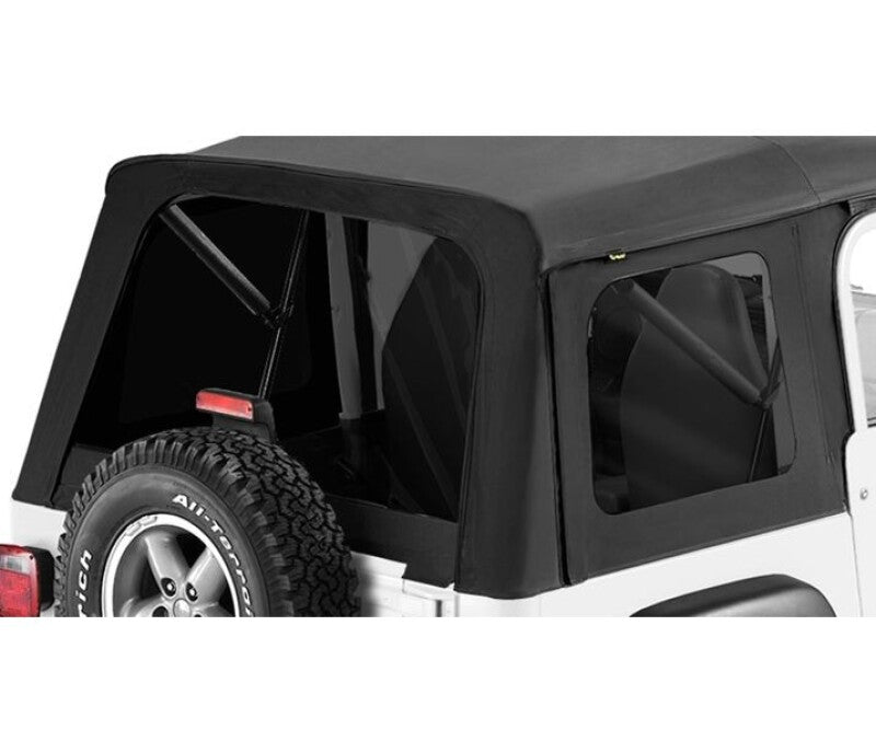 Bestop 97-06 Jeep Wrangler TJ Exc. Unlimited Window Set (Supertop Black Diamond)