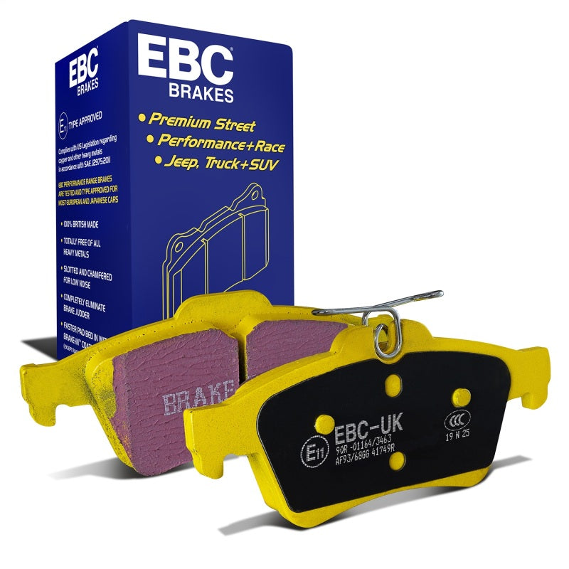 EBC 08-10 Chevrolet Cobalt 2.0 Turbo (SS) Yellowstuff Rear Brake Pads DP41749R