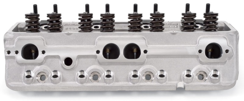 Edelbrock 5089 E-Street Cylinder Heads 64cc Pair for Small Block Chevrolet