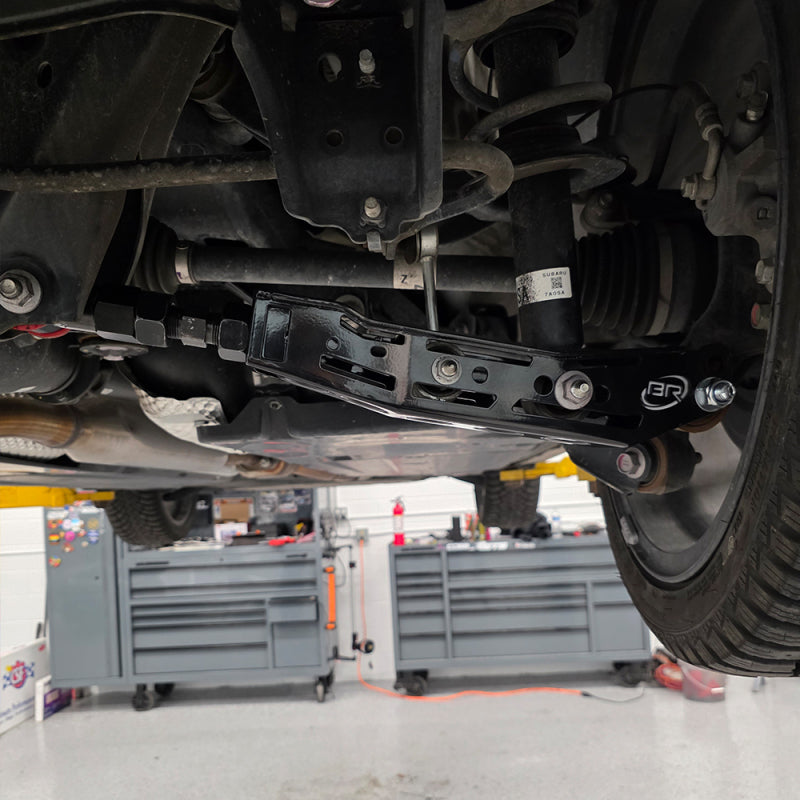 BLOX Racing Racing Rear Lower Control Arms - Blk (Toyota 86 / Scion FRS / Subaru BRZ / WRX / STi) V2 BXSS-50010-BK-V2