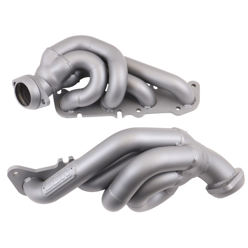 BBK Performance 1943 Shorty Headers 1-3/4 Titanium Ceramic for 2011-2014 Ford F-150 5.0L Coyote