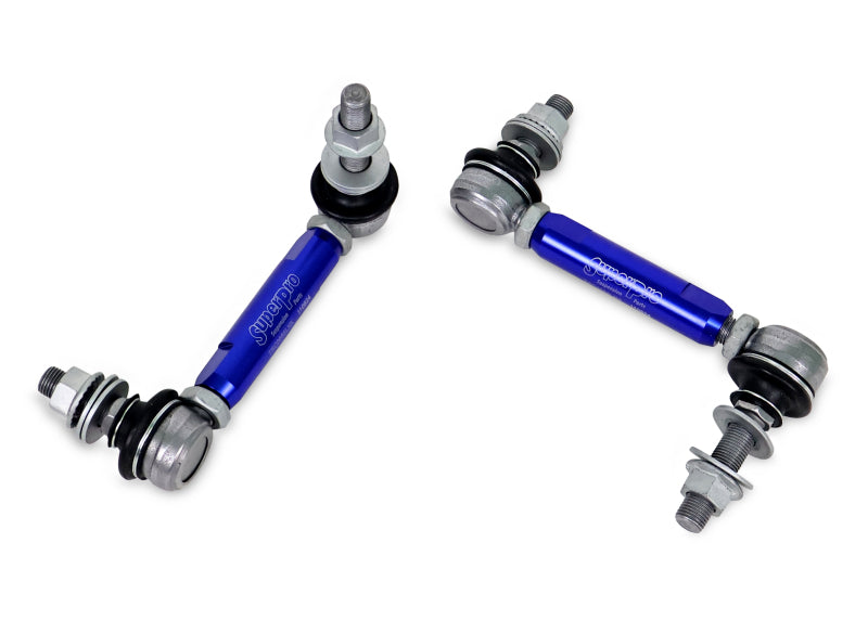 SuperPro Front Sway Bar Link Kit - Heavy Duty Adjustable