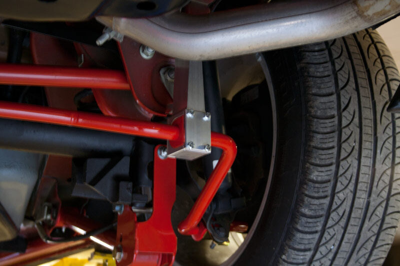 UMI Performance 1013-R Rear Sway Bar 22mm Solid CrMo Red for 2005-2014 Mustang