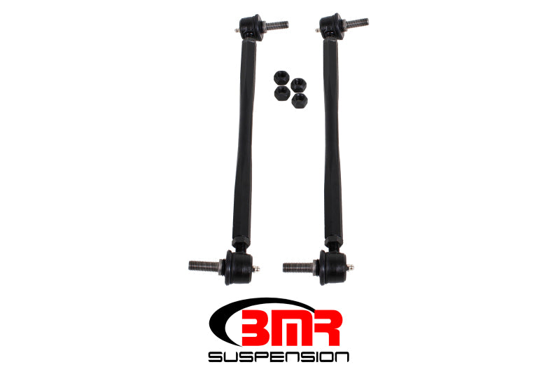 BMR 2012-2015 5th Gen Camaro Front Sway Bar End Link Kit - Black