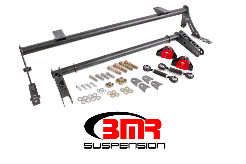 BMR 2005-2014 S197 Mustang Rear Bolt-On Hollow 35mm Xtreme Anti-Roll Bar Kit (Poly) - Black Hammertone