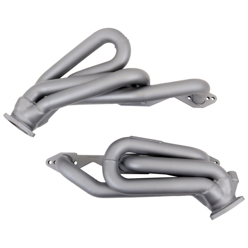 BBK Performance 4007 Shorty Headers 1-5/8 Titanium Ceramic for 1996-1999 Chevrolet / GMC C1500 / K1500 Trucks and SUVs (5.0L / 5.7L)