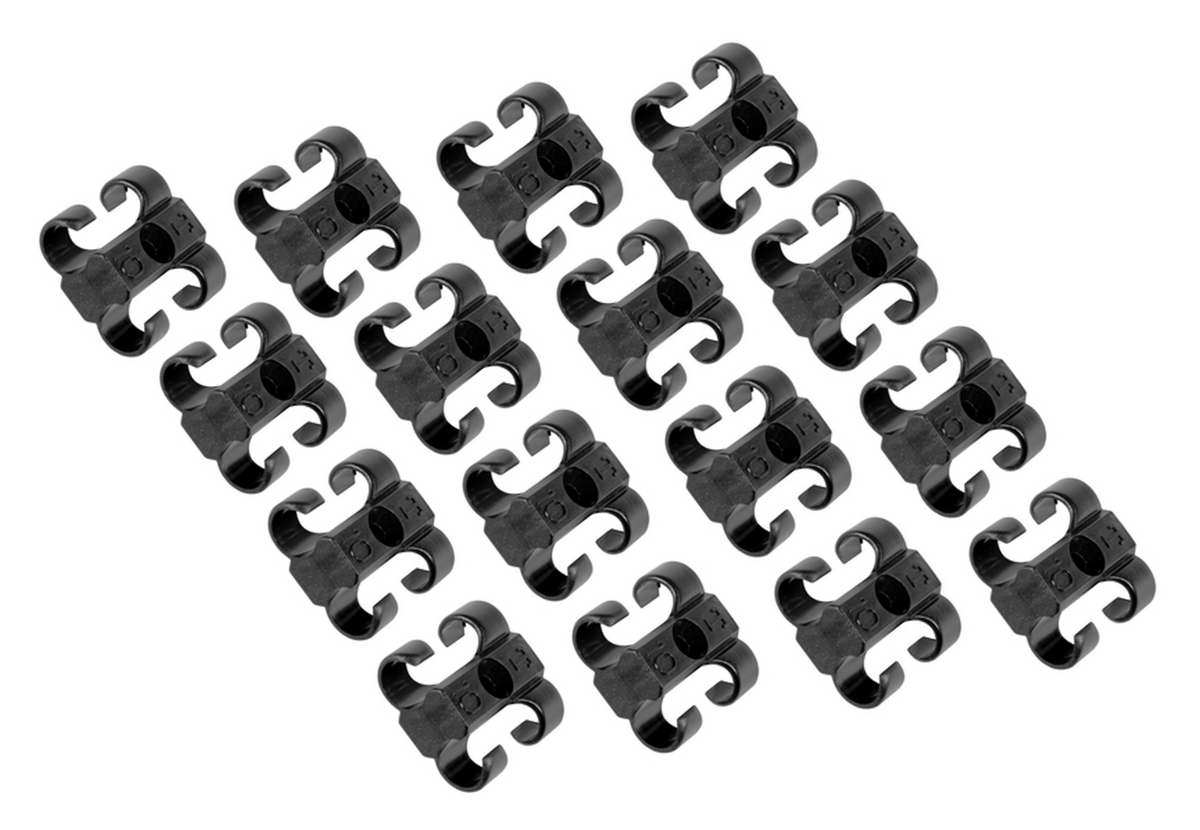 MSD 8842 Dual Plug Wire Separators, Set of 16, for Sleeved 8-8.5mm Wires