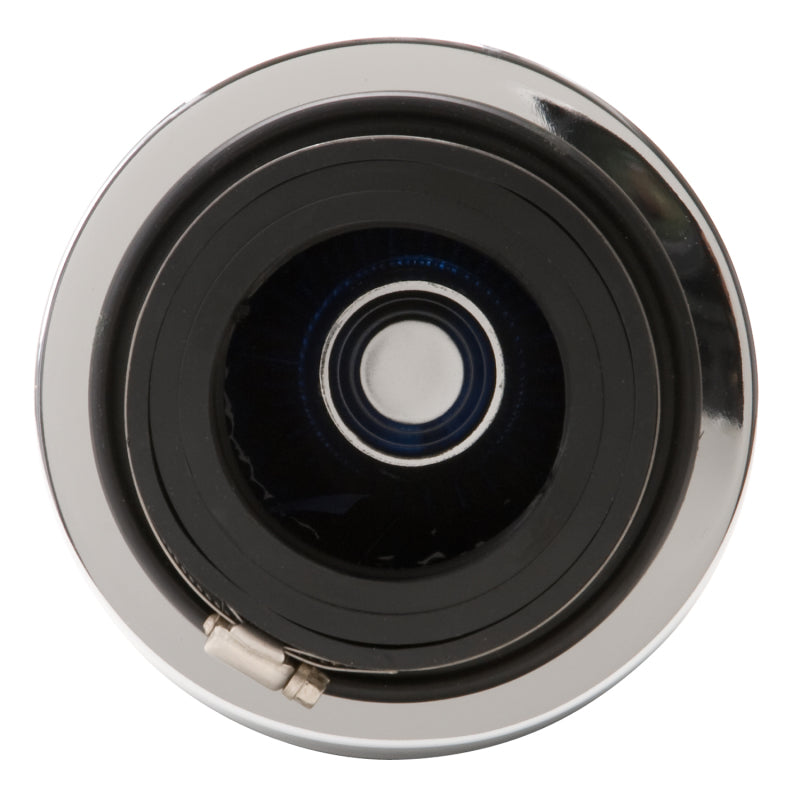 Edelbrock 43693 Air Filter Pro-Flo Series Conical 10 in Tall Blue/Chrome
