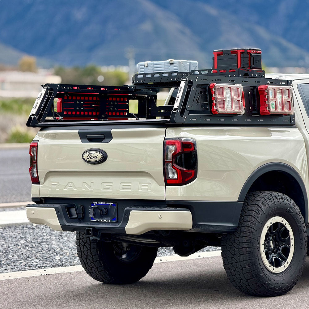 Rock Slide Engineering for 19-26 Ford Ranger Overland Basic Rack (3 Boxes)