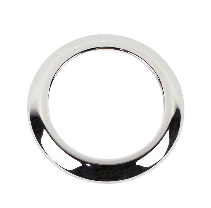 Kentrol 30004 Air Vent Bezels 4 Piece for 2007-2010 Jeep Wrangler JK - Polished Silver