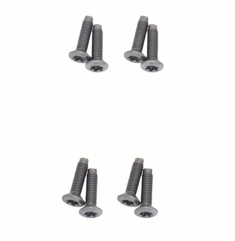 Kentrol 30020 Door Hinge Overlays 4 Piece for 2007-2018 Jeep Wrangler JK 2-Door - Polished Silver