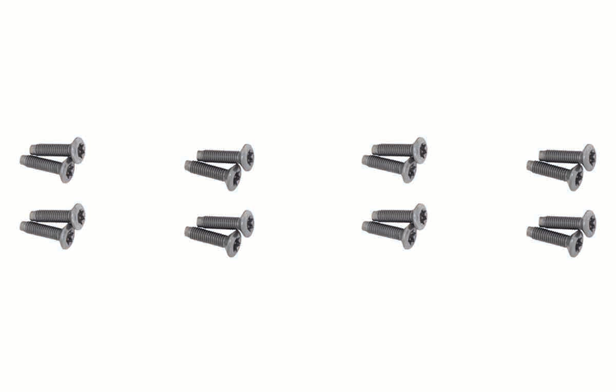 Kentrol 30021 Door Hinge Overlays 8 Piece for 2007-2018 Jeep Wrangler JKU 4-Door - Polished Silver