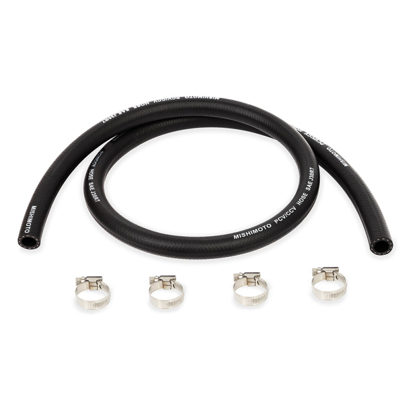 Mishimoto 3/8in x 4 Hose w/ 4 Clamps - #MMHOSE-CC38-4