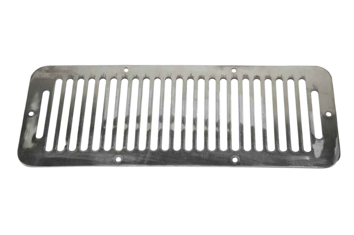 Kentrol 30406 Cowl Vent for 1978-1995 Jeep CJ Wrangler YJ - Polished Silver