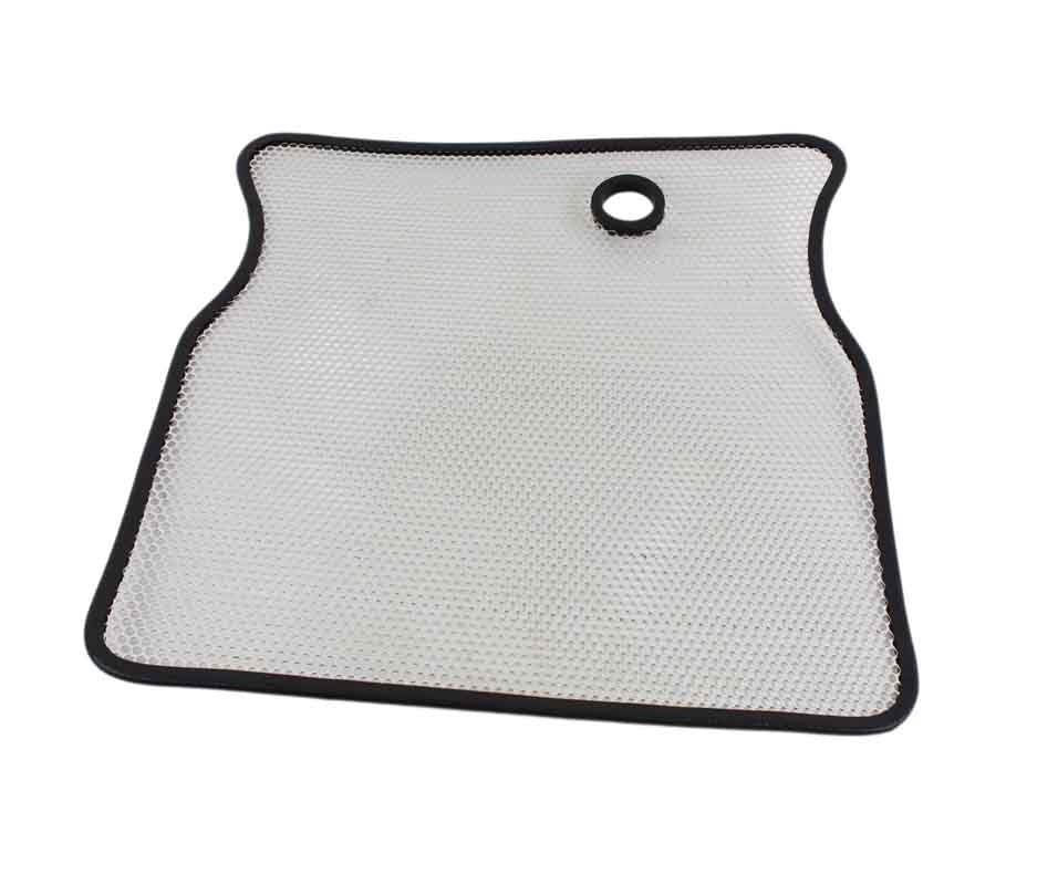 Kentrol 30410 Bug Shield for 1955-1995 Jeep CJ Wrangler YJ - Polished Silver
