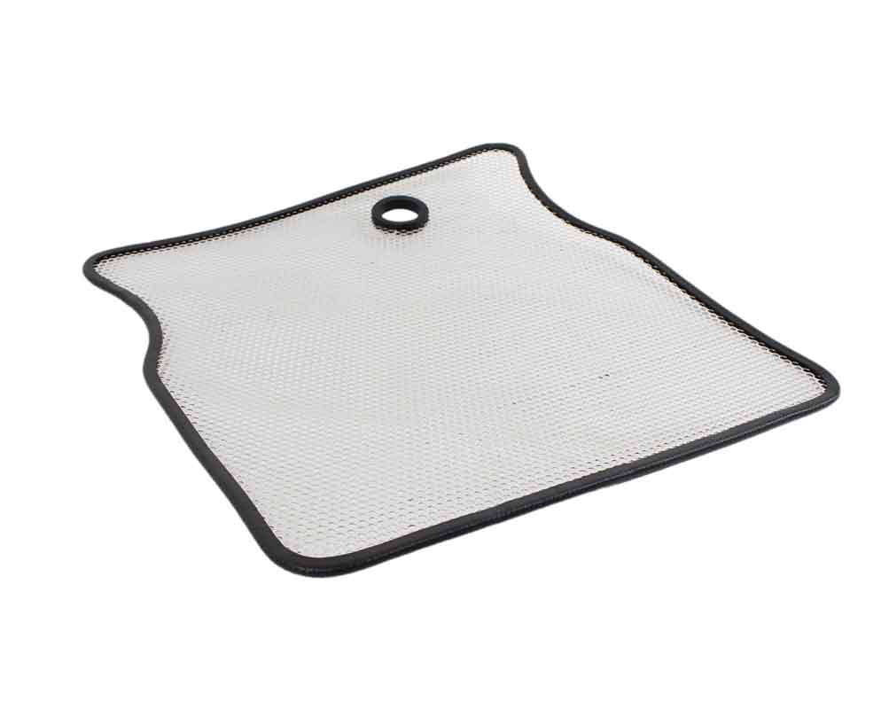 Kentrol 30410 Bug Shield for 1955-1995 Jeep CJ Wrangler YJ - Polished Silver