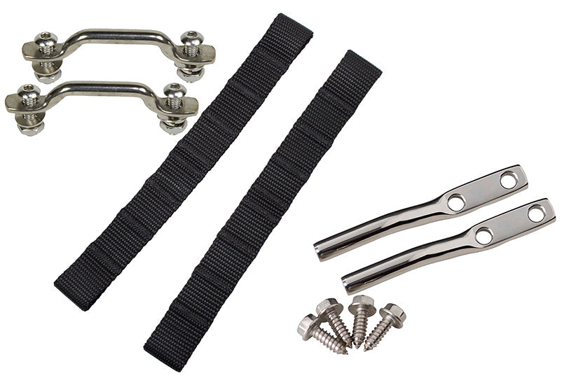 Kentrol 30423 Footman Loop for 1955-2006 Jeep CJ Wrangler YJ TJ - Polished Silver