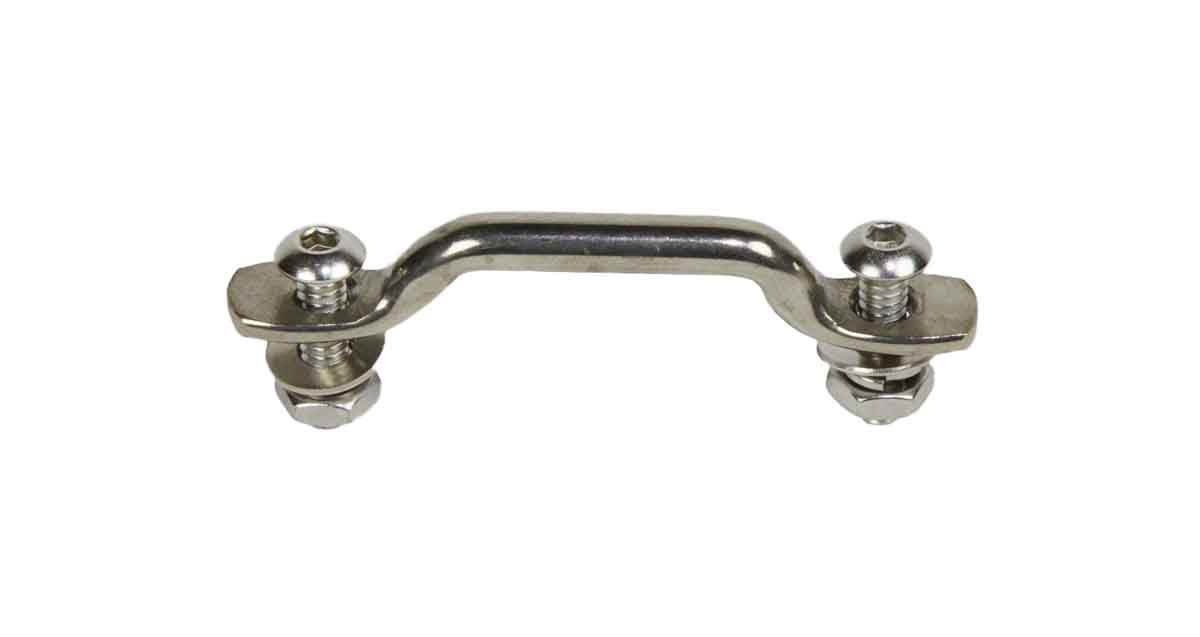 Kentrol 30423 Footman Loop for 1955-2006 Jeep CJ Wrangler YJ TJ - Polished Silver