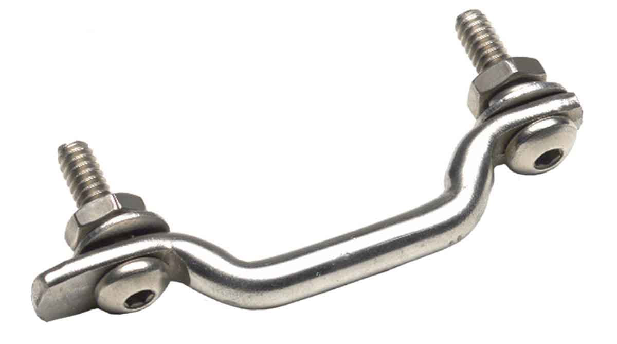 Kentrol 30423 Footman Loop for 1955-2006 Jeep CJ Wrangler YJ TJ - Polished Silver