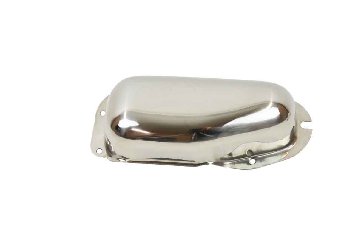 Kentrol 30424 Wiper Motor Cover for 1968-1975 Jeep CJ5 - Polished Silver