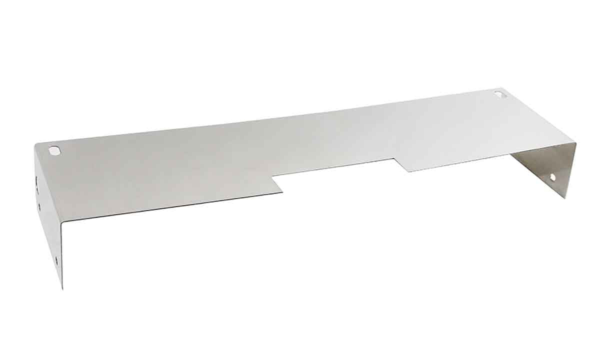 Kentrol 30433 Frame Cover for 1972-1995 Jeep CJ Wrangler YJ - Polished Silver