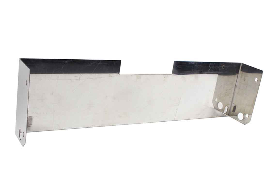 Kentrol 30433 Frame Cover for 1972-1995 Jeep CJ Wrangler YJ - Polished Silver