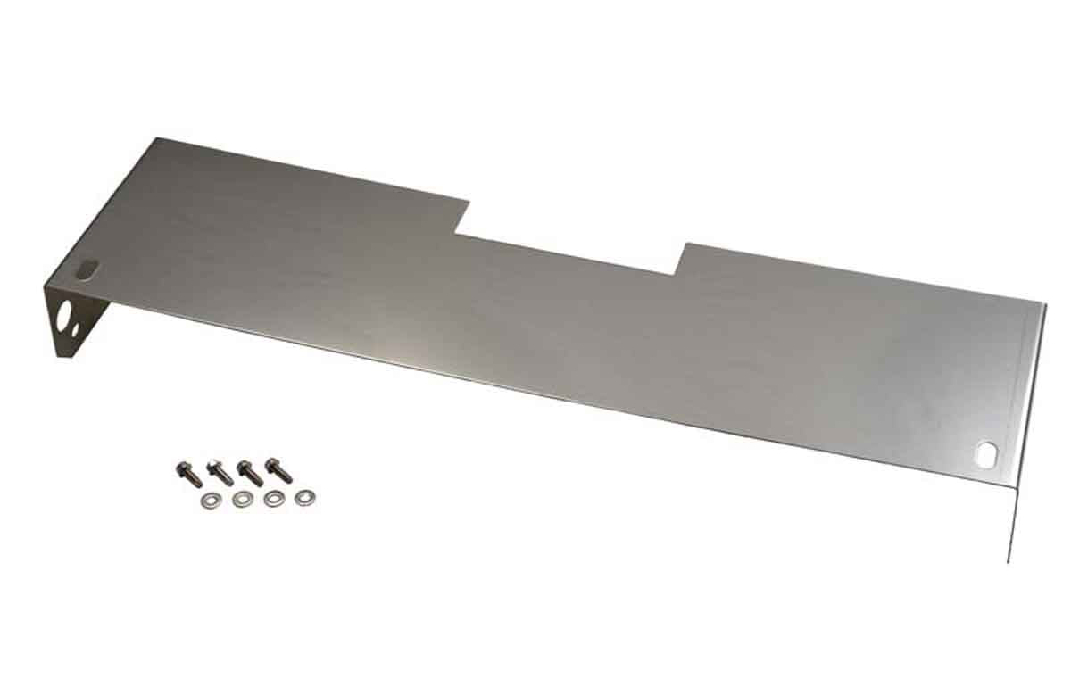 Kentrol 30433 Frame Cover for 1972-1995 Jeep CJ Wrangler YJ - Polished Silver