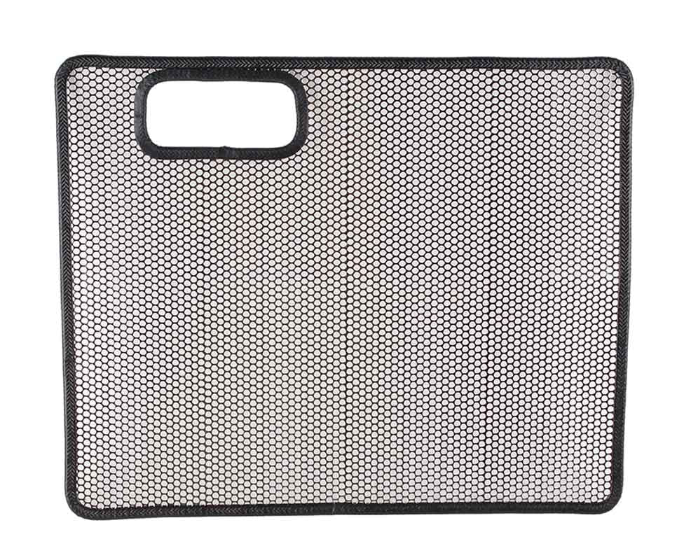 Kentrol 30440 Bug Shield for 1987-1995 Jeep Wrangler YJ - Polished Silver